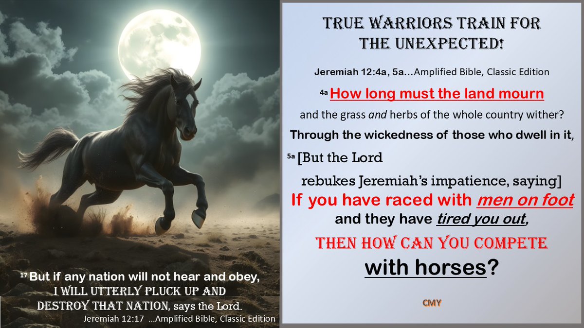 talkingtruth's tweet image. SUNDAY MESSAGE: [posted Monday]

Year’s ago I attended a CAMPMEETING-- we had ‘daily’ preaching…9, 2, &amp;amp; 7. 

It was there that I first heard of Estus Pirkle, Evangelist's most popular ‘Prophetic Message’ entitled… ‘IF FOOTMEN TIRE YOU, WHAT WILL HORSES DO!’ Jeremiah 12:4-5.