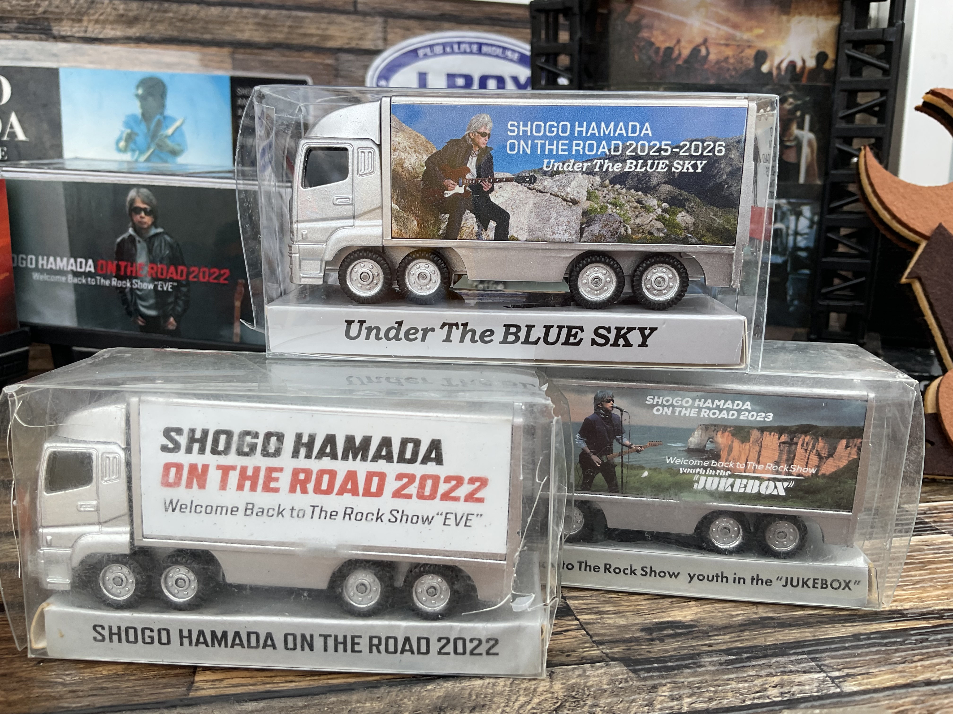 SHOGO HAMADA ON THE ROAD 2022 ミニカーセット 未開封】浜田省吾 ON THE ROAD 2022、2023 ミニカーセット