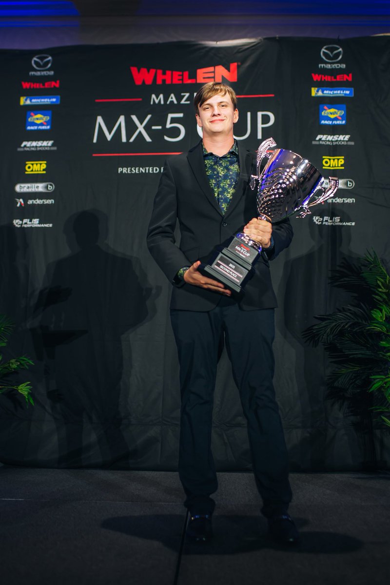 SheaRacing's tweet image. @MazdaMX5Cup 2025 Team Champions, 2nd Place in the Drivers Championship, and Rookie of the Year! #BSIBuilt —&amp;gt; Next up, @MartinsvilleSwy this Thursday!