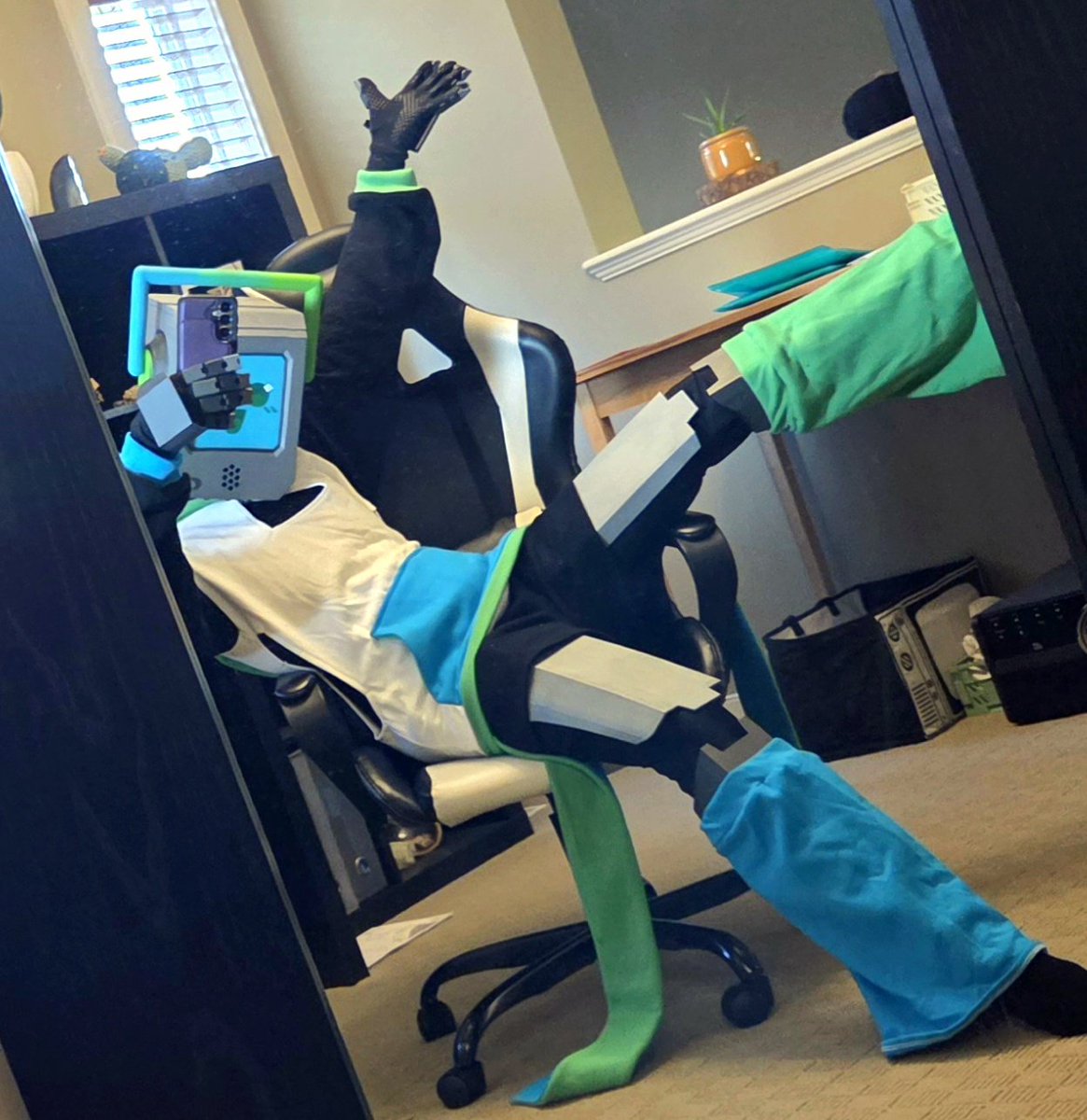If this is all we ever talk about, please understand. My robot is real