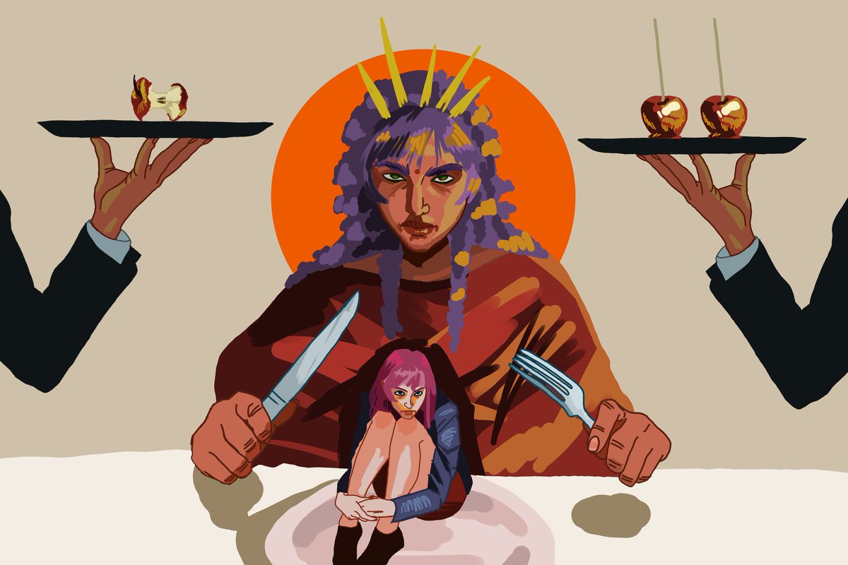 the main course 
#revolutionarygirlutena #utena #art #anime