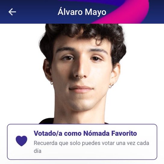 rafalozzz's tweet photo. jamás conseguimos hacerle nómada favorito pero hoy volvió por la puerta grande para cantar SU canción tras haber sacado SU ep y SU álbum y haber sido seleccionado en benidorm fest y nominado a artista revelación ⭐️ el mayismo nunca morirá #OTGala5 https://t.co/psVqOfO4OW