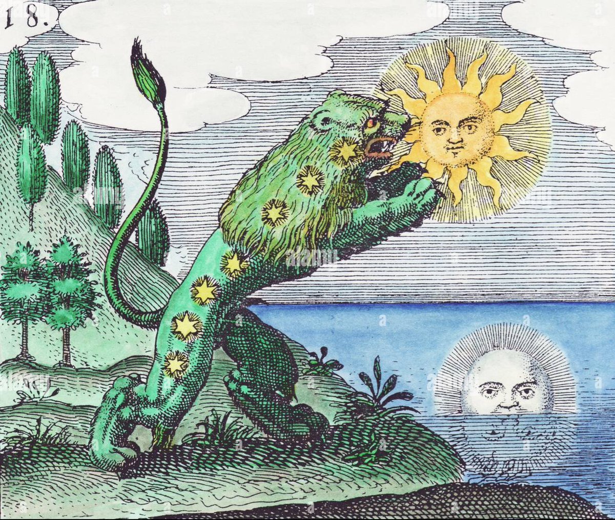 El sujeto recibe las influencias d cielo y tierra,como lo dicho por visionarios del islam chií sobre la verde tierra d Hûrqalyâ

Un lugar donde los cuerpos se espiritualizan, los espíritus toman cuerpo y suceden los hechos de la historia espiritual.

Lluïsa Vert 
Raimon  Arola