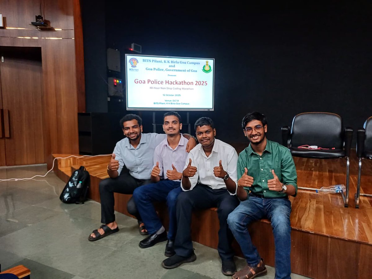 devarscript's tweet image. Thrilled to share that our team won the Goa Police Hackathon 2025 Finals!🏆🎉

We built an AI-powered Sexual Offence Investigation Guide to help officers with checklist generation, evidence management, compliance checks &amp;amp; more making investigations faster, smarter &amp;amp; efficient!