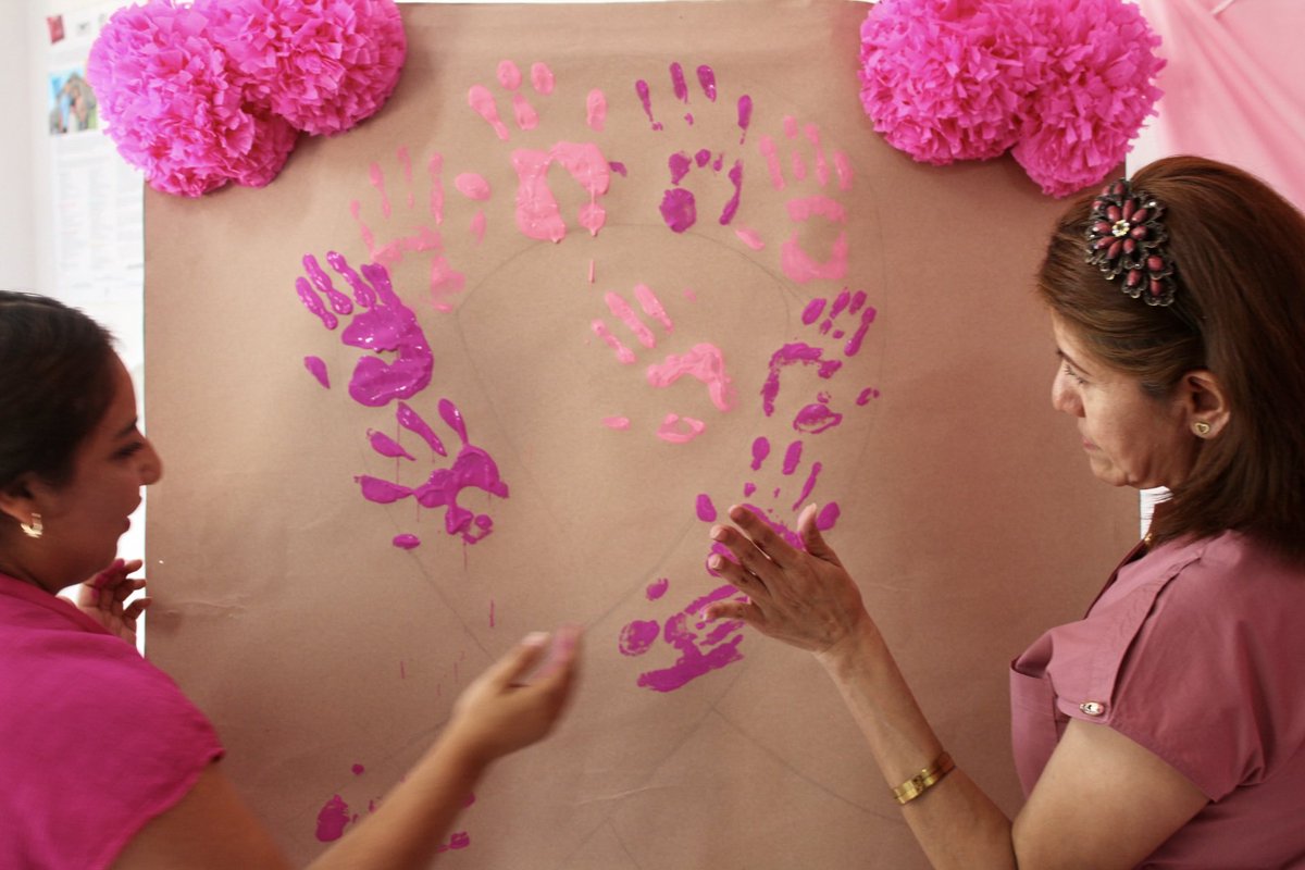INMUVI_Durango's tweet image. ¡Cuidarnos es querernos! 🩷

Agradecemos al Instituto de la Mujer por llegar al #EquipoINMUVI con su plática “Me Amo, Me Cuido”, un espacio de reflexión y aprendizaje sobre la prevención del cáncer de mama.