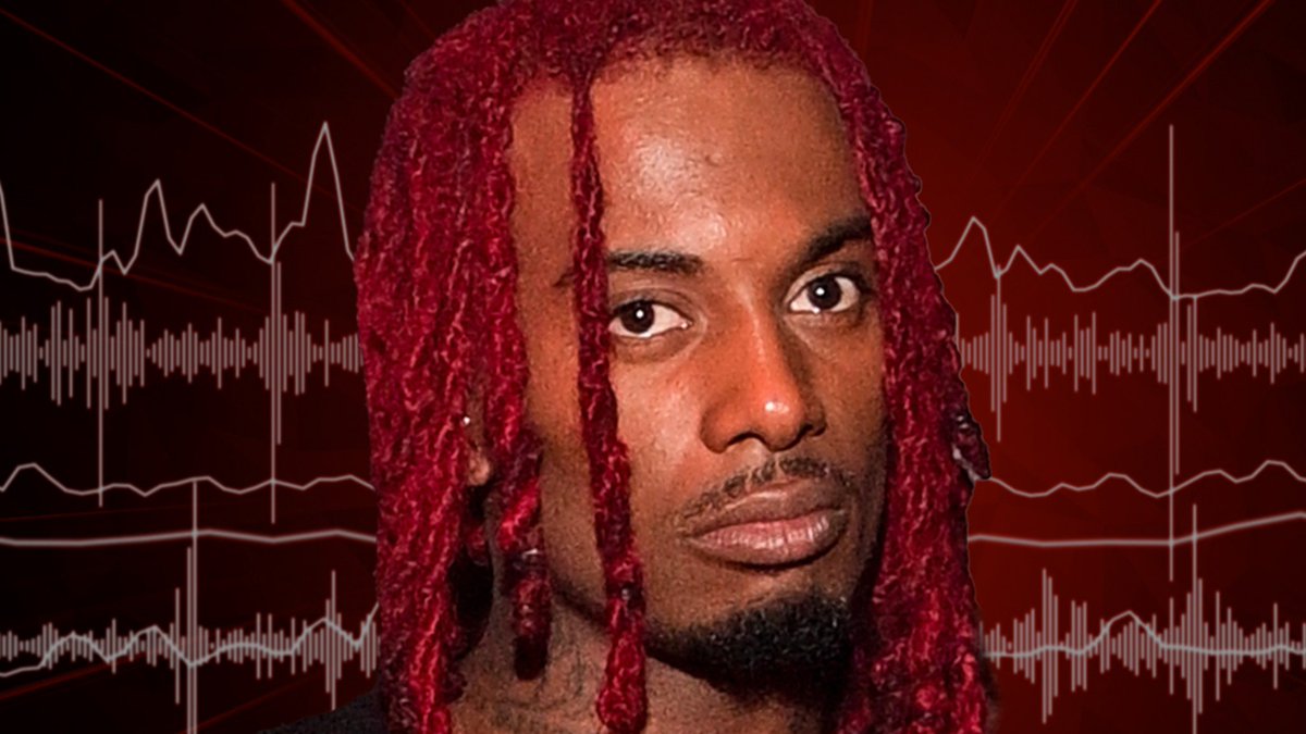 TMZ's tweet image. 😬 Playboi Carti allegedly threatened to shoot his limo driver, as new dispatch audio reveals. tmz.me/7TRbGlt