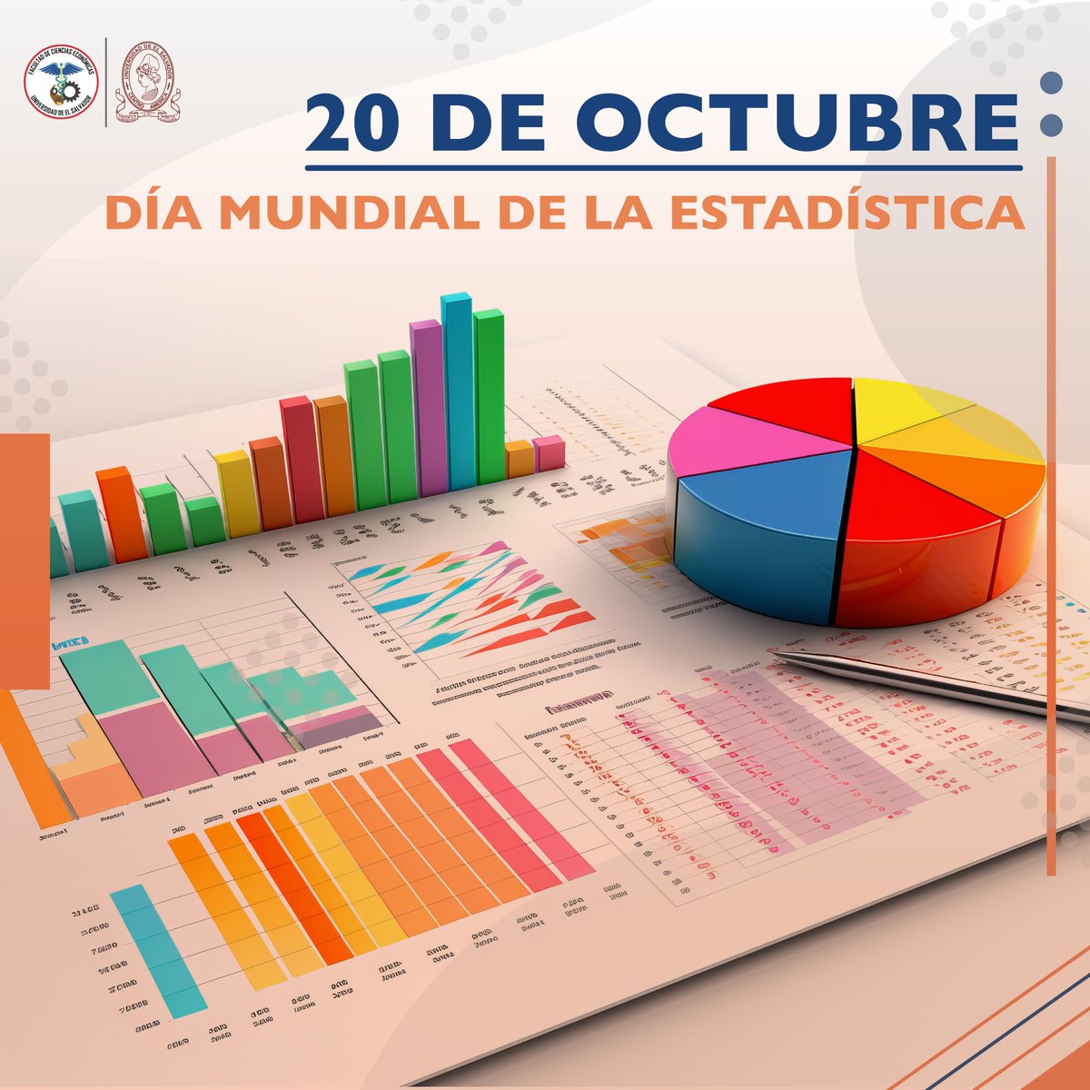 📊 Día Mundial de la Estadística
En los 80 años de la ONU recordamos que los datos confiables impulsan la paz, la salud y el desarrollo.
Promover la alfabetización estadística es clave para usar los datos como herramienta de inclusión, innovación y progreso.