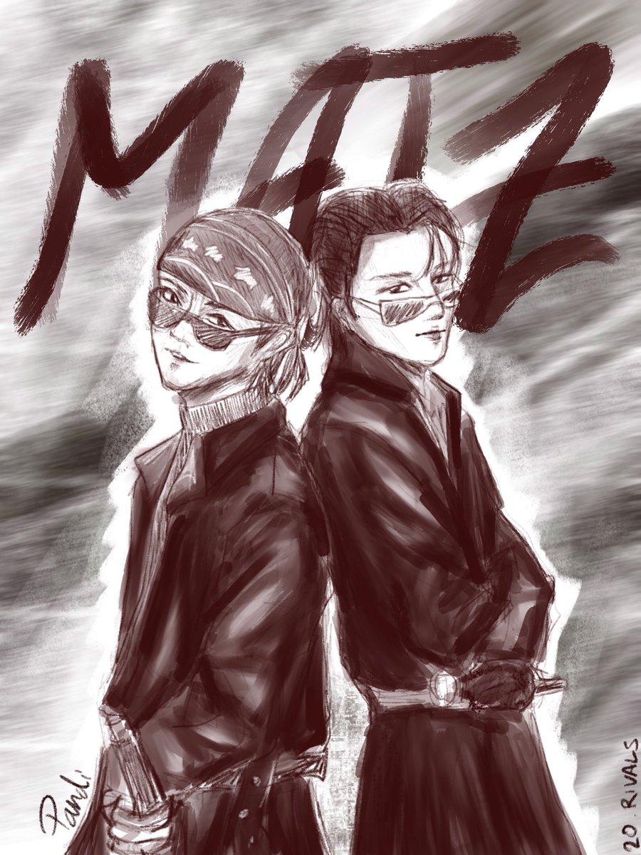 20. Rivals 
Matz fanart for Inktober ✨
#inktober #fanart #ateezfanart #matz #matzfanart #inktober2025