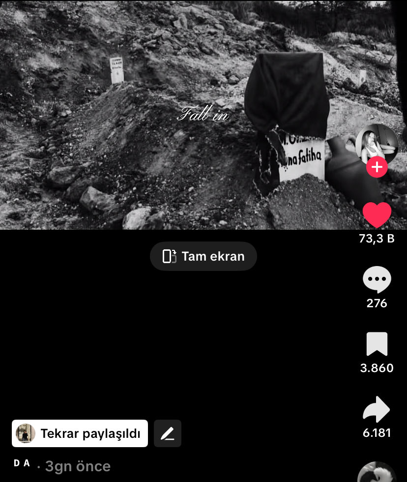 bir gün soyle bisi yasicam diye ödüm kopuyo