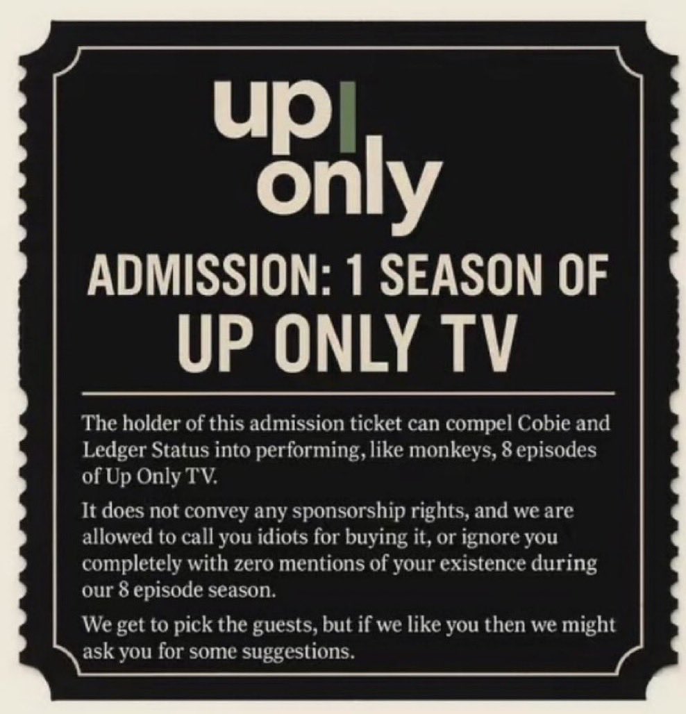 MandangoCrypto's tweet image. very happy up only returns