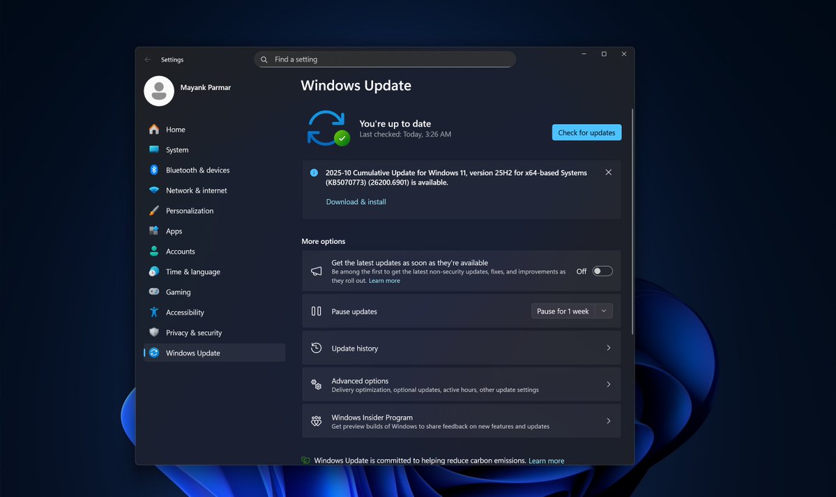 WindowsLatest's tweet image. Microsoft has just released an emergency update (out-of-band) to fix Windows Recovery issues in Windows 11 24H2 / 25H2.
A bug that shipped to everyone with the October 2025 security update effectively rendered WinRE (Windows Recovery Environment) unusable.
The update broke…