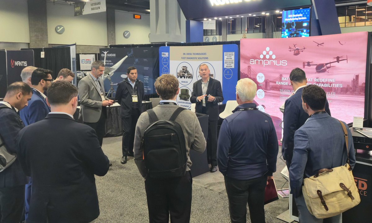 AmpriusInc's tweet image. The Amprius team had a great time exhibiting at the @AUSAorg Annual Meeting and Expo in Washington, D.C. last week.🔋

Thank you #AUSAorg for hosting a fantastic event!

$AMPX #batterytech #defensetech #technology