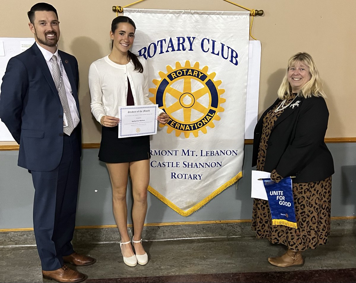 Congratulations to the <a href="/dmtlcsrotary/">D-MtL-CS Rotary</a> Student of the Month (October 2025) from MTLHS: Kat Walters - a leader who has made a tremendously positive impact on our school community &amp; who is destined to make a difference in this world!  <a href="/jthompsonmtlsd/">Joel Thompson</a>