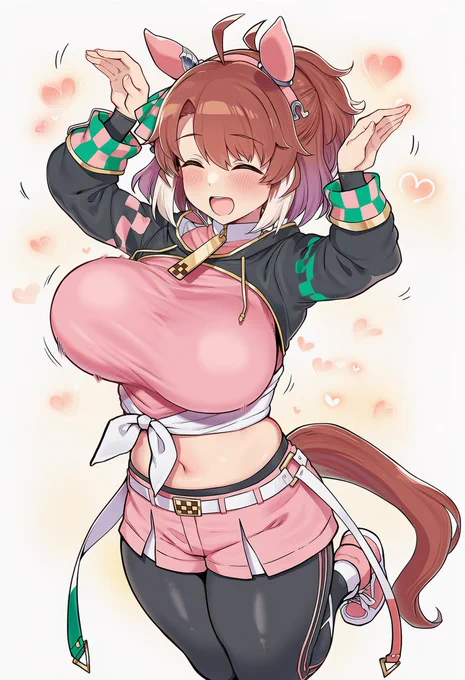 うさぎさんダンツ 可愛いポーズ