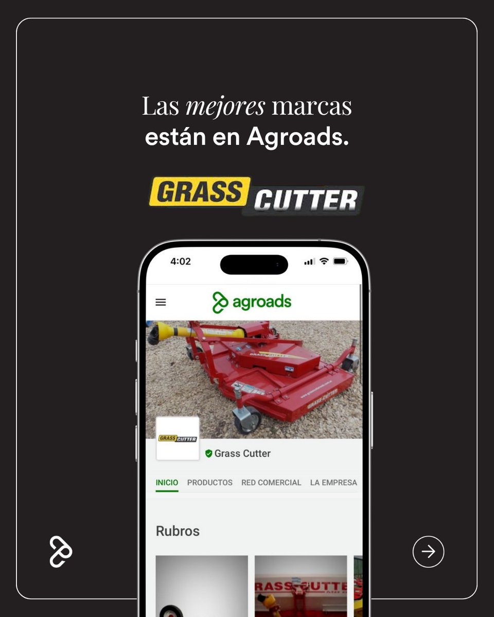 Agroads's tweet image. Donde hay maleza, hay una GrassCutter lista para el trabajo 💪

Potencia, durabilidad y tecnología para mantener tus campos siempre en forma.

💚 Las mejores marcas están en Agroads.

#Agroads #LasMejoresMarcas #GrassCutter #Desmalezadoras #MaquinariaAgro