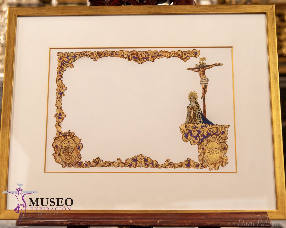 🟣Actualidad
Este lunes tras la Misa de Hermandad se ha presentado tanto la papeleta de sitio conmemorativa de la Salida Extraordinaria; realizada por N.H.D. Manuel Antonio Ruíz-Berdejo., así como la restauración del estandarte corporativo de la Hermandad, obra realizada por