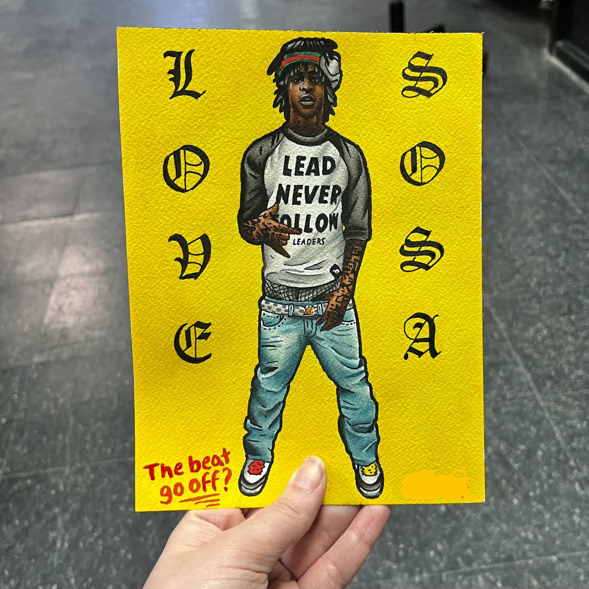 gag0rder's tweet image. reminder that i’m #capable of painting portraits 👍