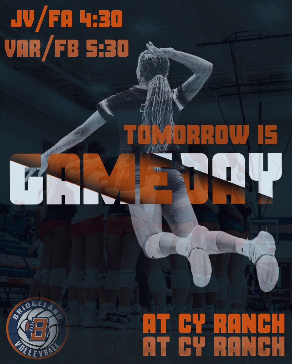 TOMORROW AT CY RANCH!! BE THERE! Last week of regular season is a big one!! Time to finish STRONG!! 😤