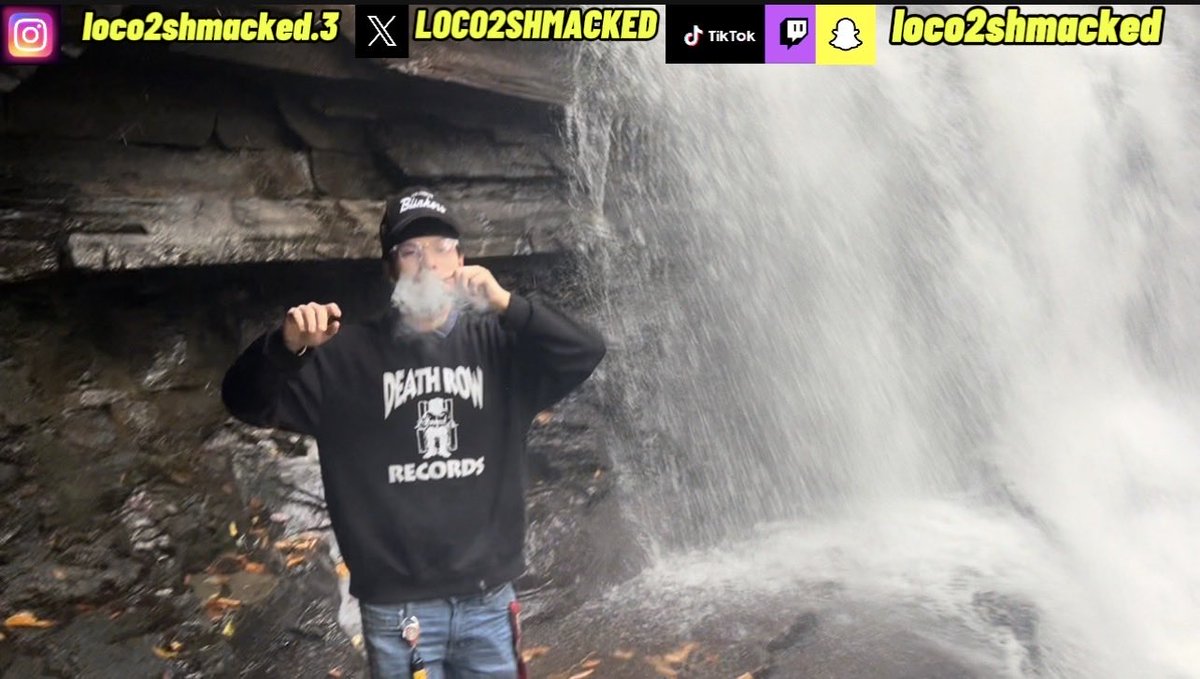 LOCO2SHMACKED's tweet image. HEY EVERYONE HAPPY MONDAY HOPE ALL YOU BEAUTIFUL STONERS ARE WELL AND 2SHMACKED WE ARE STARTING THIS WEEK OFF STRONG
NEW BANGER VIDEO OUT

youtu.be/jPQEXWBc4lI?si…

I GOT 2SHMACKED AT A WATERFALL😵‍💫

MAKE SURE TO RUN UP THIS ABSOLUTE BANGER 
DON’T FORGET TO SUBSCRIBE😁✌🏼