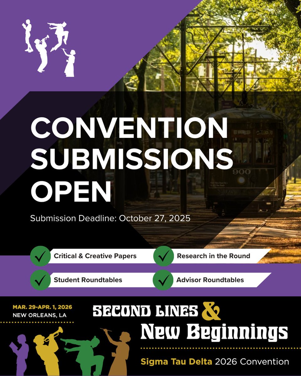 Sigma Tau Delta tweet media