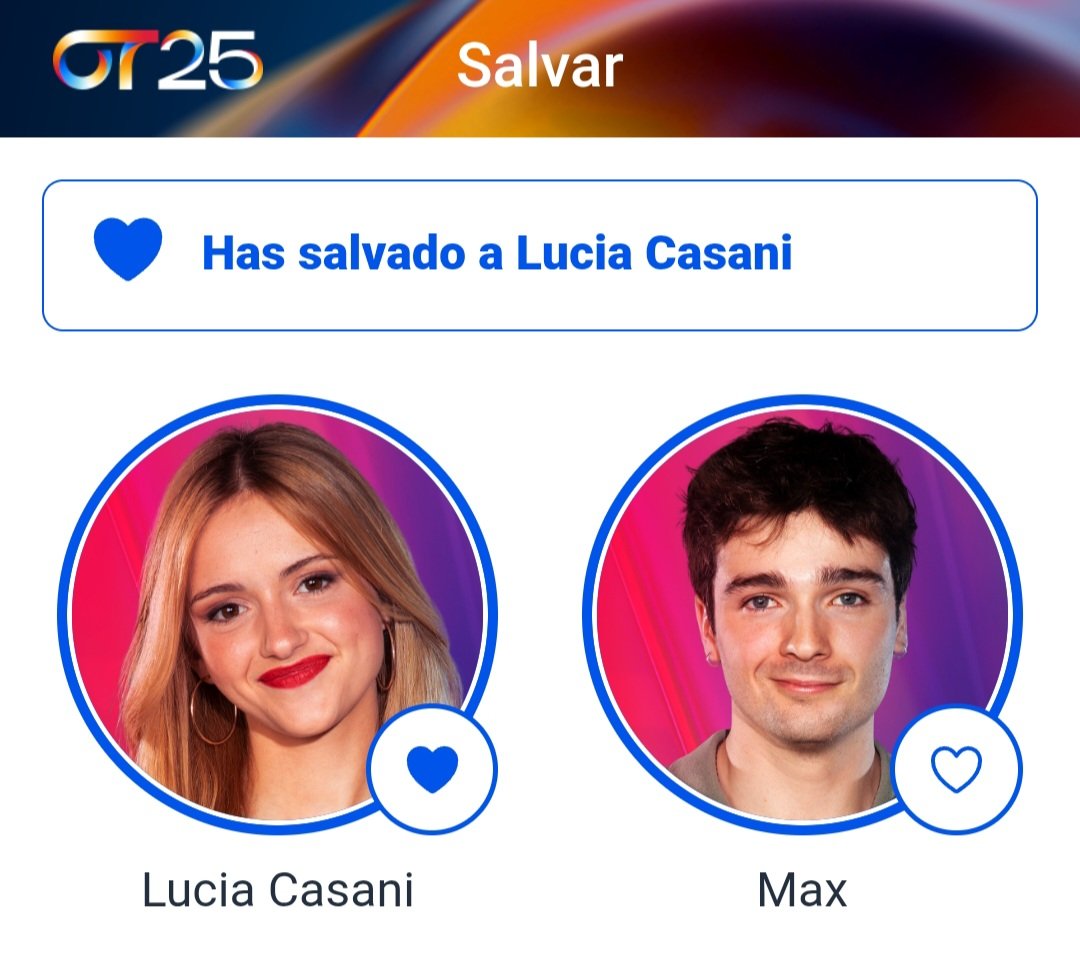 folkloredsalva's tweet photo. Mis votos de esta semana:

✅️ Guillo Rist Favorito
✅️ Salvar Lucia Casani

#OTGala5 https://t.co/PP7LNNKZps