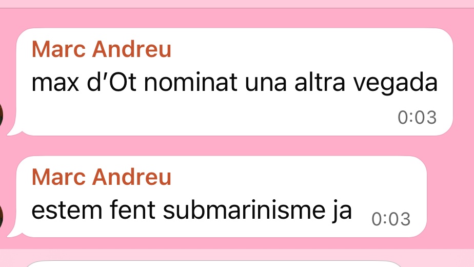 el vaixell de max ot no et dona ni un segon per respirar