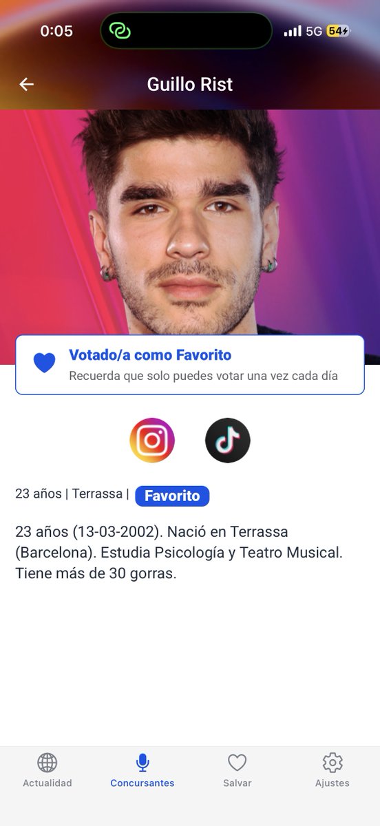 swiftstrent's tweet image. estaré solo en max y me la pela, PERO GUILLO FAVORITO #OTGala5