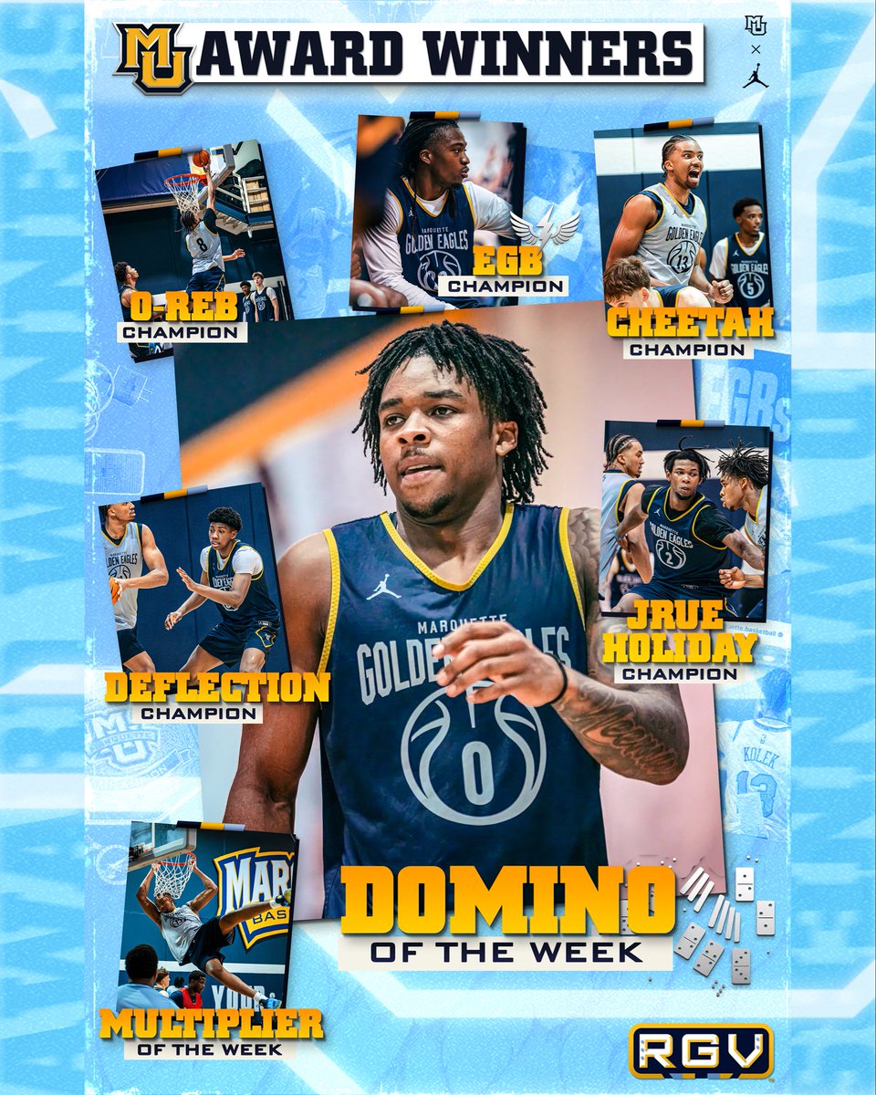 Congrats to our Week 4 Award winners!

(<a href="/nigel_j24/">Nigel James</a>, <a href="/jcl8rk/">Joshua Clark</a>, <a href="/chase4xx/">Chase 🕺🏾🖤</a>, <a href="/m_phillips_07/">Michael Phillips II</a>, <a href="/Sean_jones5/">🦍</a> &amp; <a href="/RoyceParham/">Royce Parham</a>)

#MUBB | #RGV