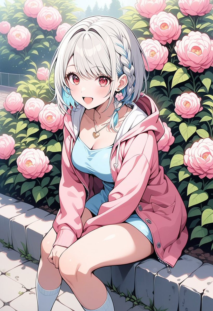 おはぷーん🎶🌹🌦️💕🤗❗
#AIart #AIイラスト 80日目