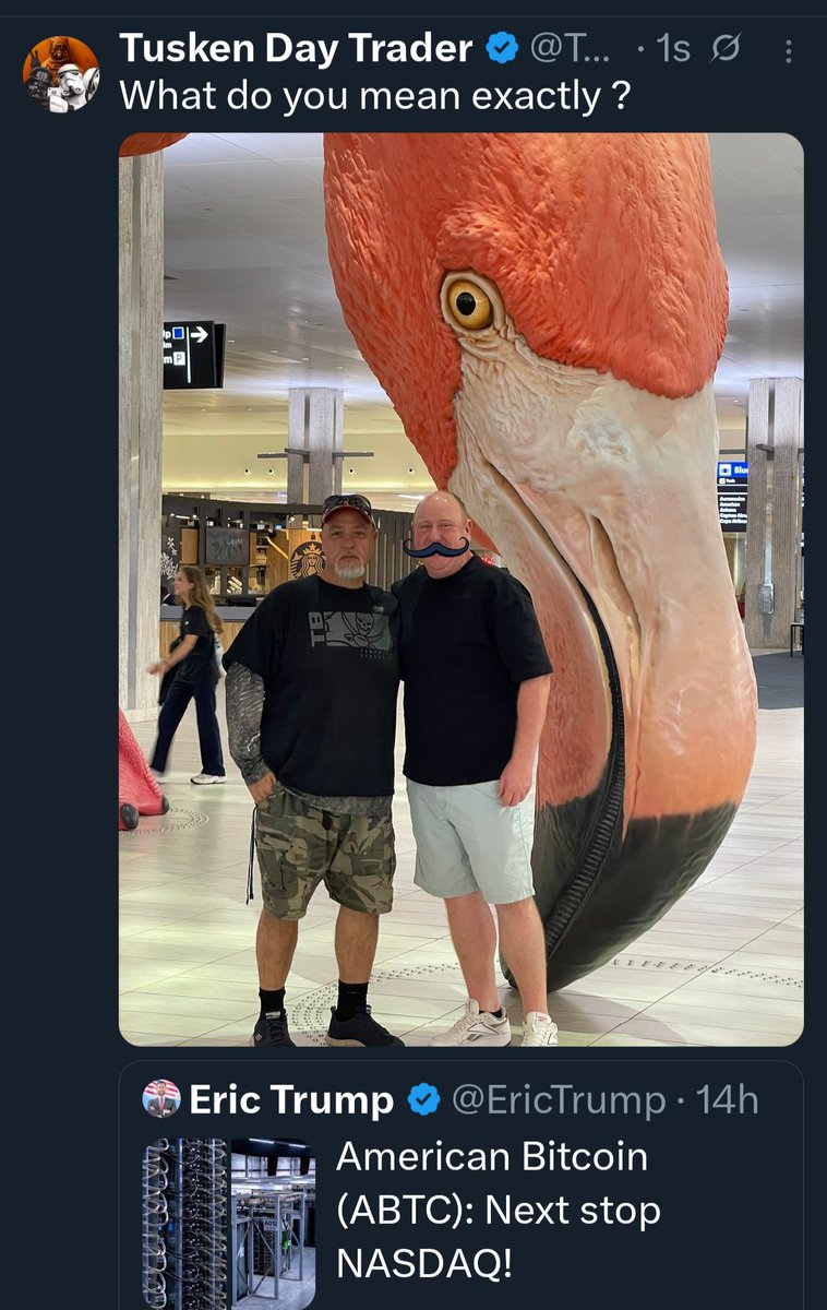 TuskenDayTrade's tweet image. A couple things I'm looking forward to, your new book @EricTrump #undersiege and getting a chance to see the beautiful #doonbeg #doongbegtrumpinternationalgolfcourse