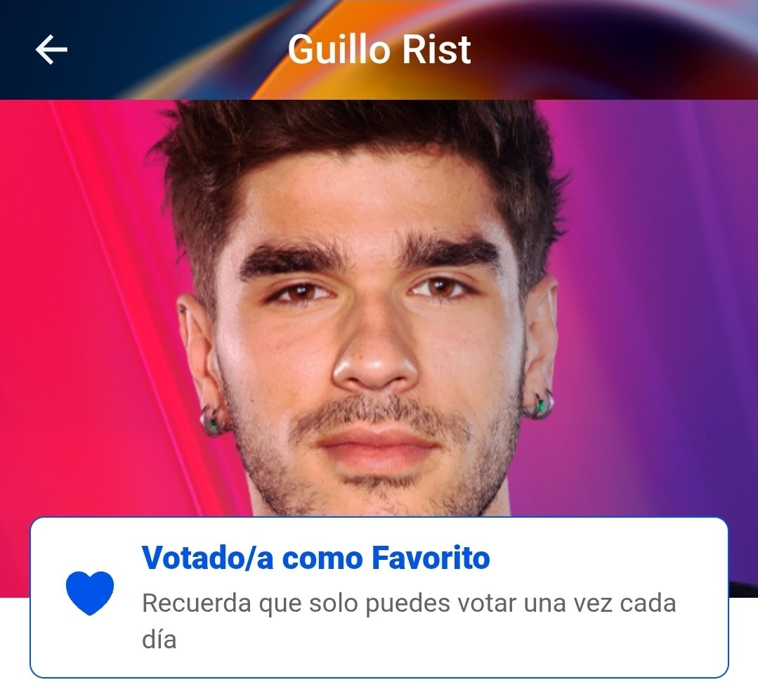 Segunda semana votando esto.
La resistencia 
#OTGala5