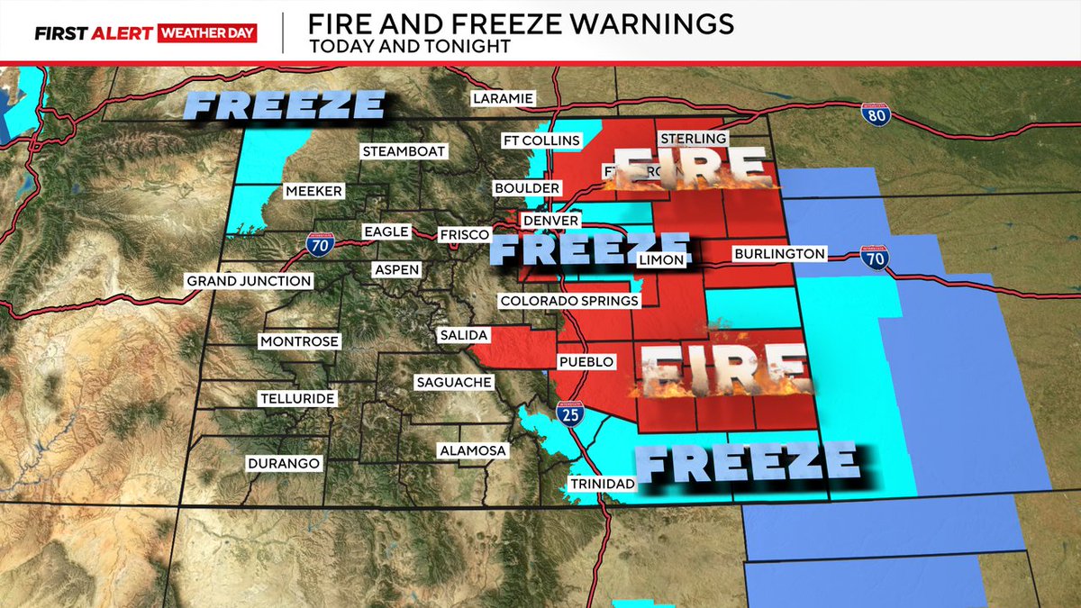 Dave Aguilera (@davecbscolorado) on Twitter photo First Alert: Fire and Freeze to start the week! #cowx <a href="/LaurenCBS4/">Lauren Whitney</a> <a href="/CallieZTV/">Callie Zanandrie</a> <a href="/AlexLCBS4/">Alex Lehnert</a> <a href="/AshtonCBS/">Ashton Altieri</a> <a href="/CBSJoeWeather/">Joe Ruch</a> First Alert: Fire and Freeze to start the week! #cowx <a href="/LaurenCBS4/">Lauren Whitney</a> <a href="/CallieZTV/">Callie Zanandrie</a> <a href="/AlexLCBS4/">Alex Lehnert</a> <a href="/AshtonCBS/">Ashton Altieri</a> <a href="/CBSJoeWeather/">Joe Ruch</a>