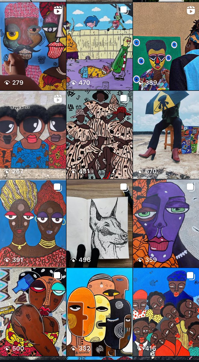 madamayo_'s tweet image. This is my IG page
Username: ayo.artss