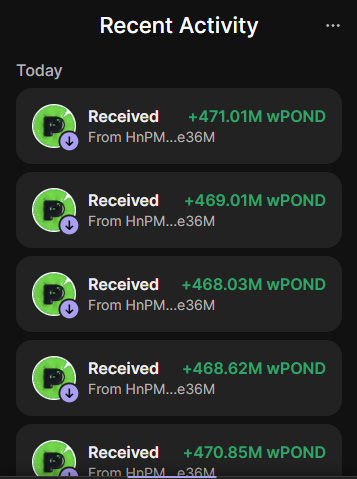 The machine is working ⛏️🤝

Mining claims wallet:

AYg4dKoZJudVkD7Eu3ZaJjkzfoaATUqfiv8w8pS53opT

Observe the magnificence.
Things are just getting warmed up. 

Pond0x.com 🪷 $wPOND $PNDC $PORK