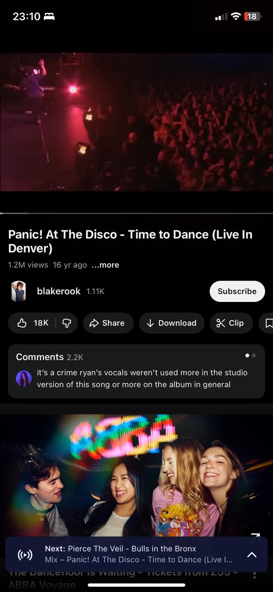 tracytweaker's tweet photo. thank you guys #panicatthedisco #liveindenver yippe life complete https://t.co/s6BEN4JBR3