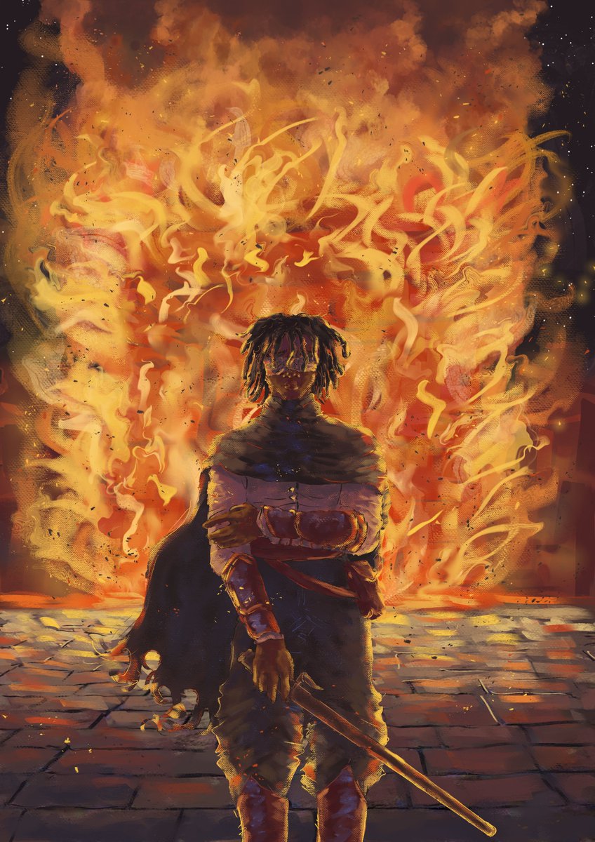 Luckyspren's tweet image. Cosmere Inktober Day 13
&quot;Spark&quot;
#cosmereinktober2025