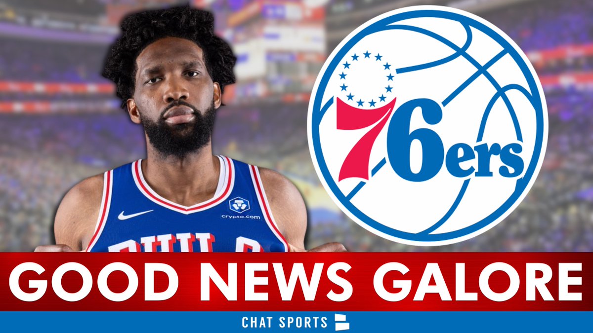 The great news keeps rolling in for the Sixers just two days ahead of their season opener vs. Boston!

WATCH: youtube.com/watch?v=TLJmyz…

<a href="/ChatSports/">Chat Sports</a>