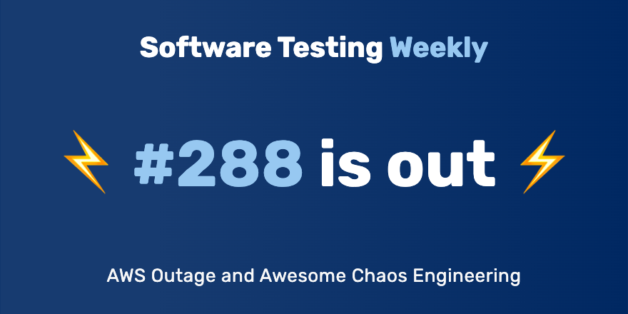 QANewsletter's tweet image. Hey! 🙂
The 288th issue is out!
softwaretestingweekly.com/issues/288
Congrats @lasertoast, @keithklain, @MickeySisic, @kokori, @tottiLFC, @mariakedemo, @daniel_delimata, @Tweet_Cassandra, @filip_hric, @Tarek_Oraby, @s_radzyminski, @dnlkntt, @eviltester, @sandislonjsak!
#SoftwareTesting #QA