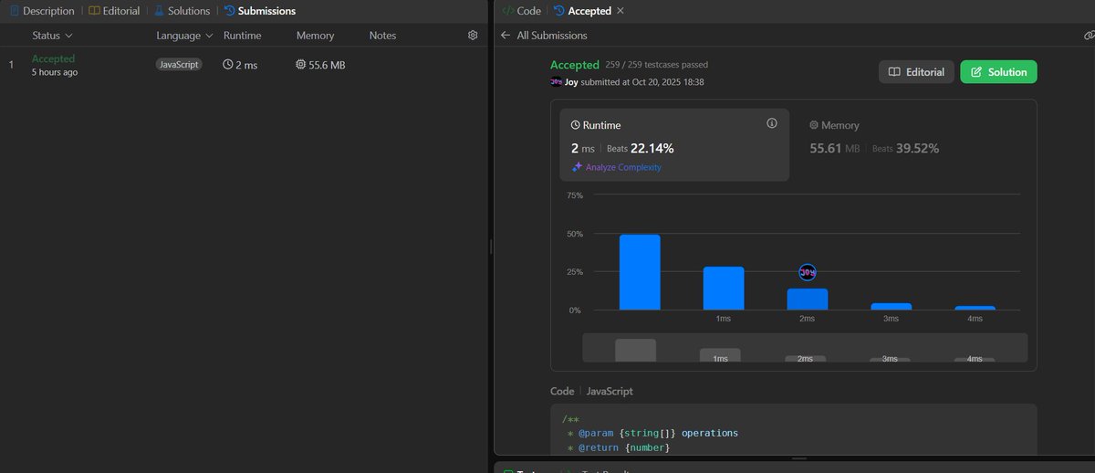 blaq_coder's tweet image. Day 21/100 of #100DaysOfCode
✅ Solved 2 LeetCode problems
✅ Worked on my project
chill day today, just showing up and keeping the momentum going 💪
#100DaysOfCode #BuildInPublic