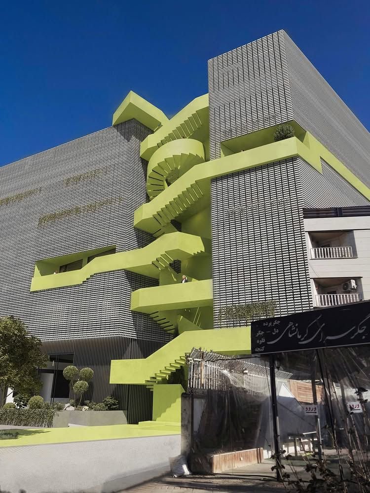Arcfunmi's tweet photo. Ivy Commercial-Office Building, designed by AshariArchitects in Shiraz, Iran https://t.co/WXY5ceFzVk
