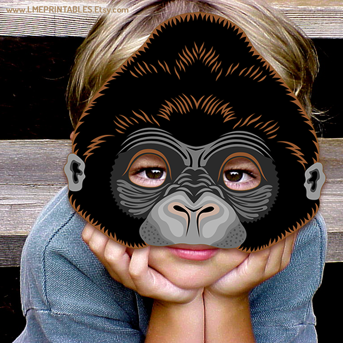 lmeprintables's tweet photo. Gorilla Mask Printable Animal Monkey Johnny Sing PDF King Kong Halloween Chimpanzee Costume Kid Adult Party Birthday Masquerade DIY Carnival https://t.co/qEtxrOYxW1 via @Etsy #gorillamask #monkeymask #sing2masks #kingkongmask #partymasks #lastminutecostumes #gorillacostume #masks https://t.co/vfxw4yIXm1