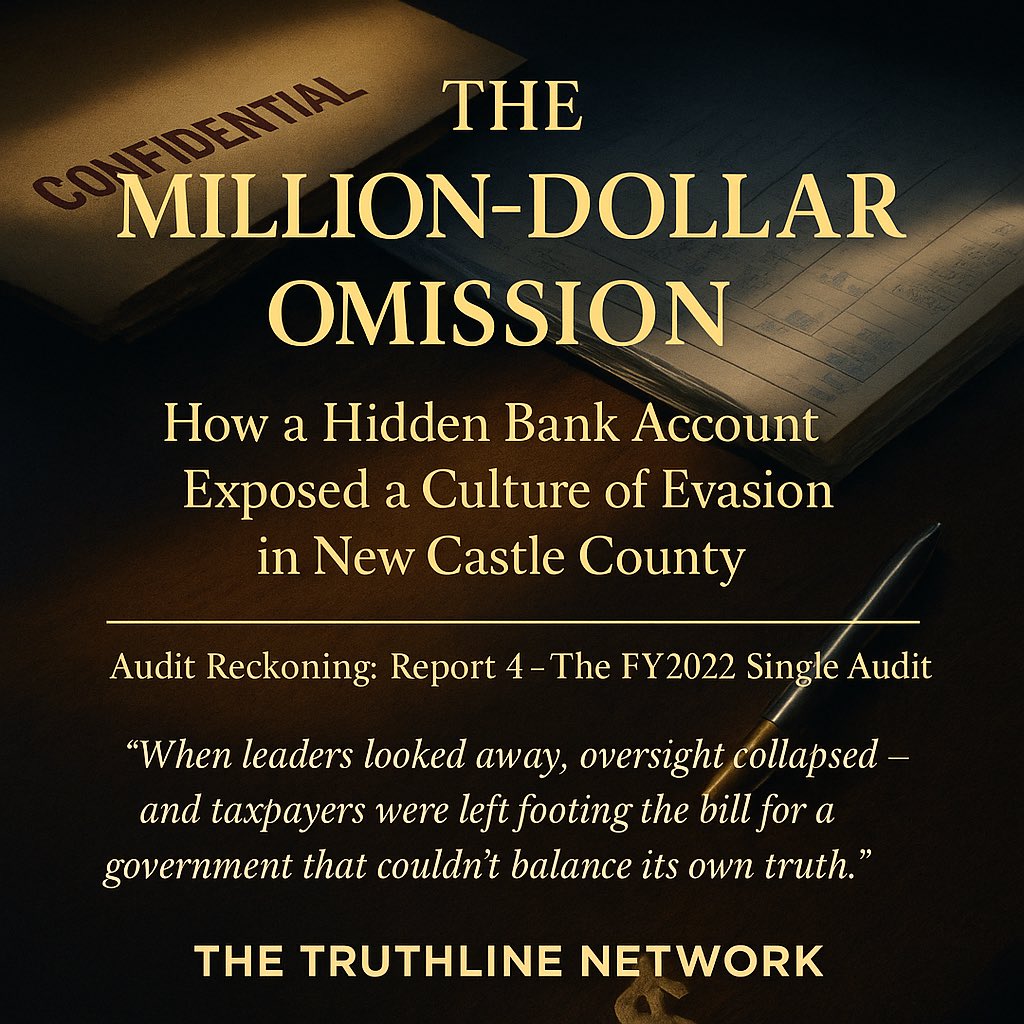 TruthlineReport's tweet photo. They were required by law to open the books. What the outside auditors found never made the headlines. 👉 Read “The Million-Dollar Omission” — a Truthline Network investigation at https://t.co/dGpefcjvmz:https://t.co/NUb3LJutEw
It’s time to turn the truth right-side up. https://t.co/LUx36wM7Am