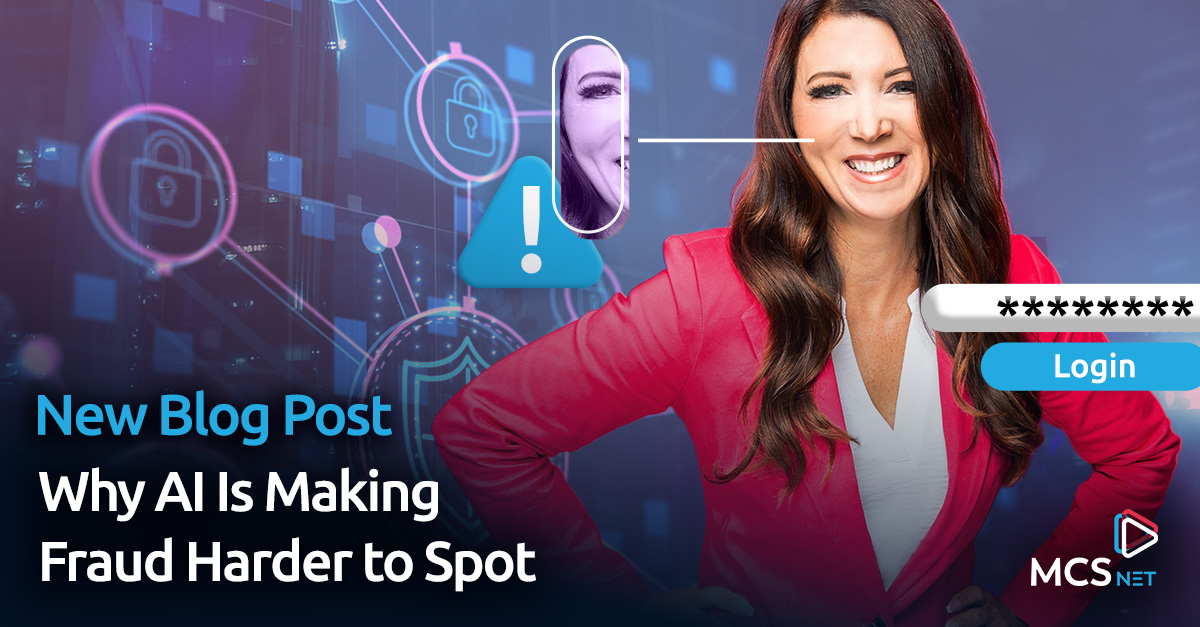 This Cybersecurity Month, <a href="/JulieMHelps/">Julie Matthews</a> talking about the new challenges posed by AI, from convincing phishing emails to "deepfake" voice clones. 

Click: mcsnet.ca/blog/ai-scams-… 

#MCSnetandJulieMatthews #CyberMonth2025 #AI #GetCyberSafe