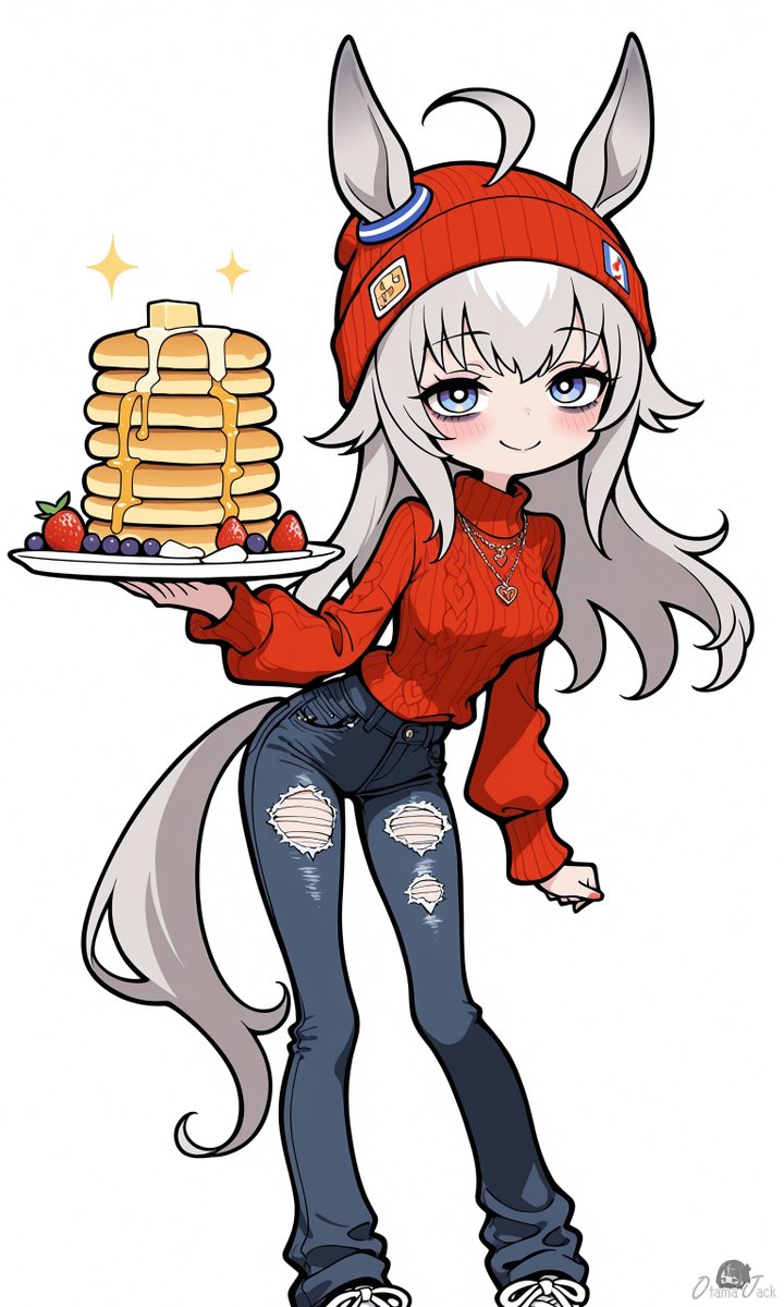 Jack_a_Otama's tweet image. おはよーおひさしござまーす。
謹慎(影🍞)が開けました(*'ω'*)
今日からもゆるよろですー💕
影中はチビキャラ練習したり、AI動画をローカルで作れないか実験してました💦
ローカルで作るのはスペック的に無理っぽ。。。
#AIイラスト #AIイラスト好きさんと繋がりたい
パンケーキ オグリキャップ