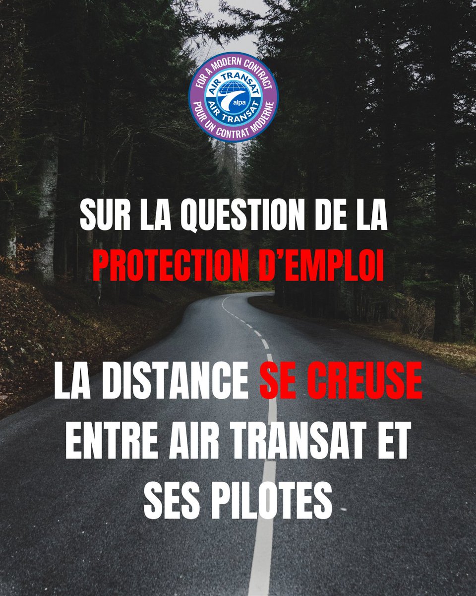 Pilotes d'Air Transat Pilots tweet media