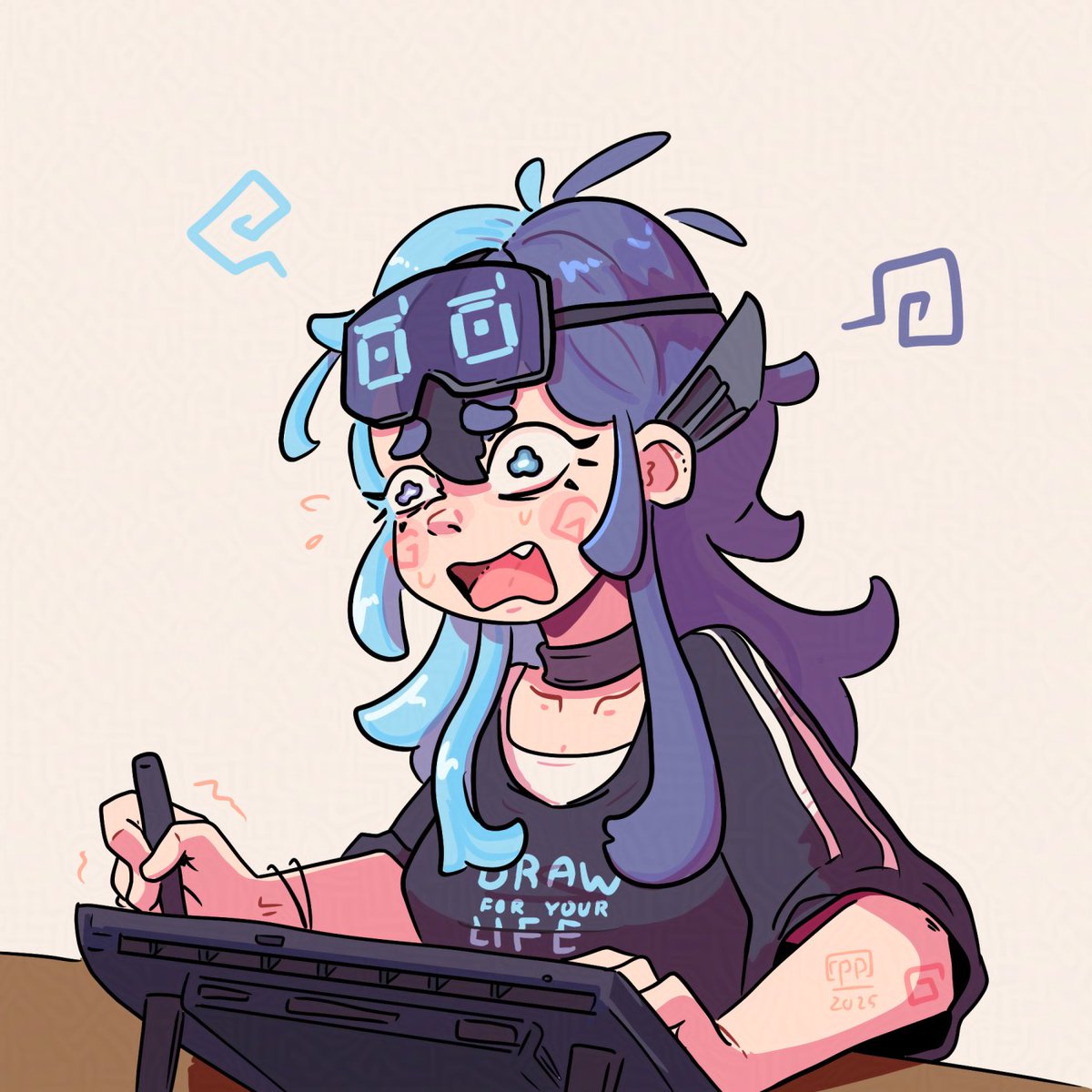 ricepaper (@ricericepaper) on Twitter photo Willkommen beim Zeichenstruggle <a href="/TechnoireVT/">Technoire ๐ ๐ฅฝ GerVtuber</a> 
#technoireart Willkommen beim Zeichenstruggle <a href="/TechnoireVT/">Technoire ๐ ๐ฅฝ GerVtuber</a> 
#technoireart