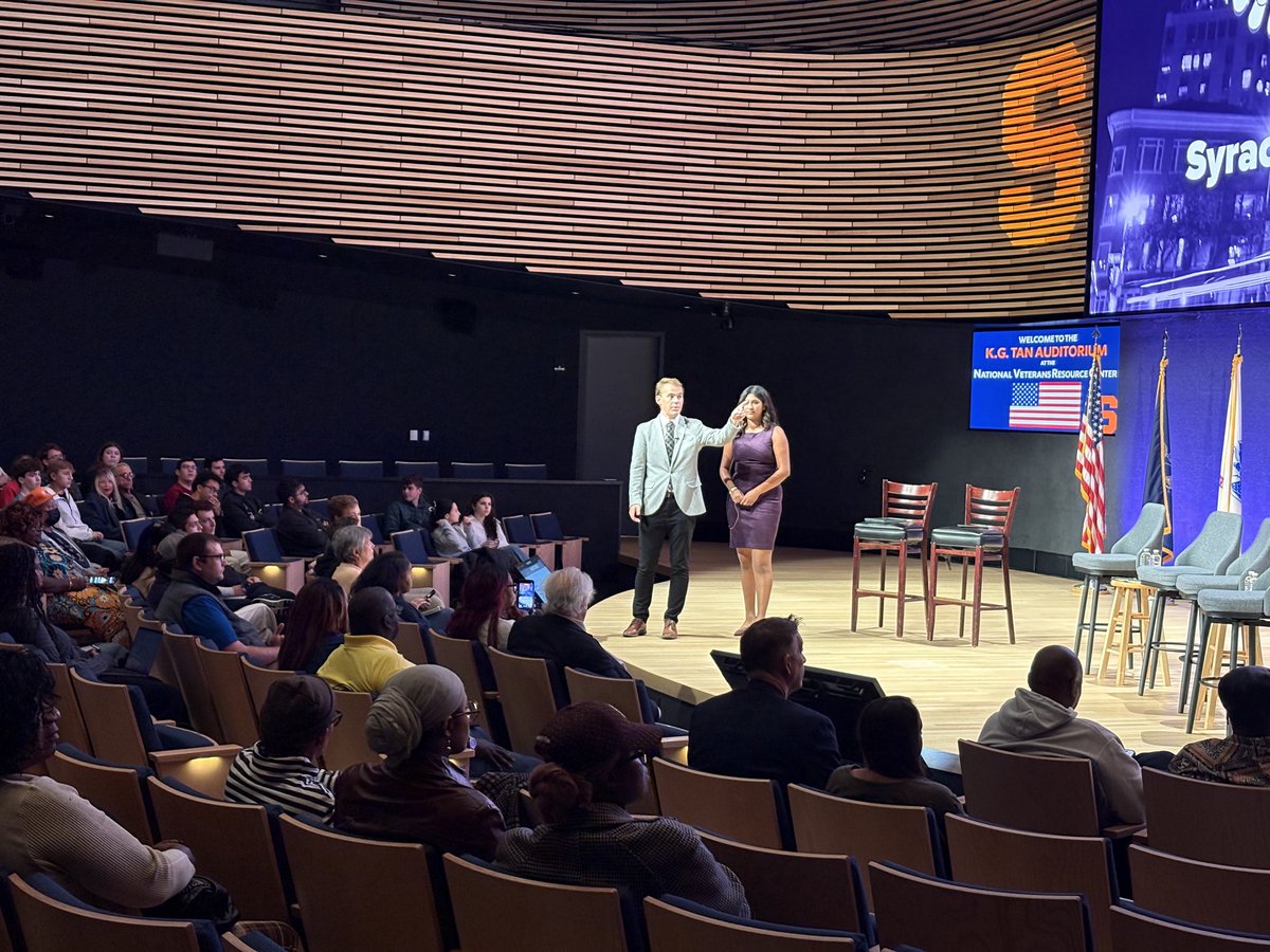 KeithAtSu's tweet image. Proud of this group: @CitrusTVNews holding a mayoral debate for city voters. Check it out on CitrusTV.com 
@NewhouseSU