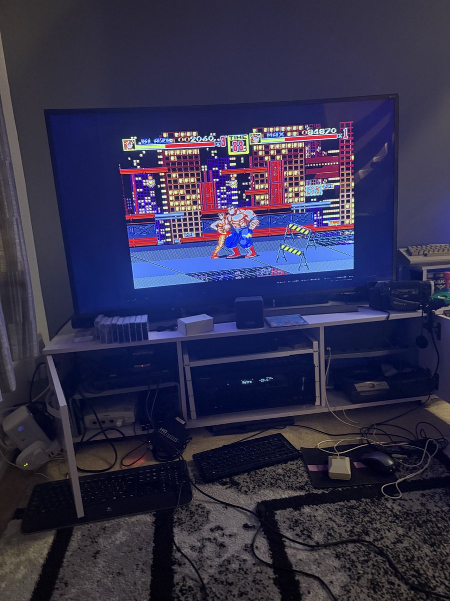 My son wanted Monday night Sega Mega Drive - I’m not going to say no ❤️