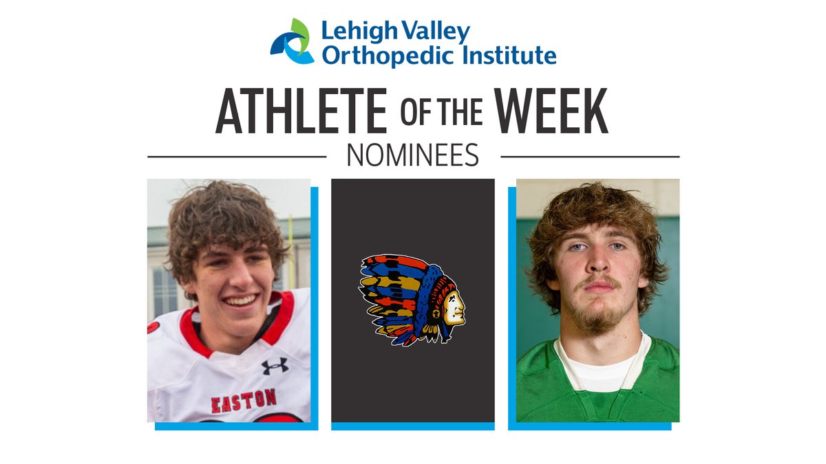 ATHLETE OF THE WEEK
Time to vote for this week's boys nominees! #LVHNaotw #lvvarsity
➡️ <a href="/BorlucaNoah/">Noah Borluca</a> <a href="/GoRedRovers/">Easton Athletics</a> <a href="/EastonFootball/">Easton Football</a>
➡️ Jeffrey Sunderlin, <a href="/WASDAthletics1/">Wilson Area Athletics</a> x-country
➡️ <a href="/caidenfaust888/">Caiden Faust</a>, <a href="/PenArgylFB/">Pen Argyl Football</a>

<a href="/LVHN/">Lehigh Valley Health Network</a> @LVHNSports
mcall.com/2025/10/20/ath…