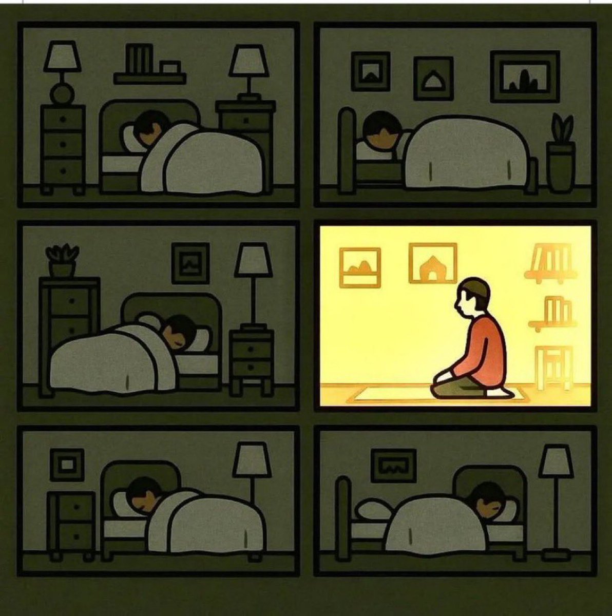 aiishadahir's tweet image. Don’t just dream it, Tahajjud it